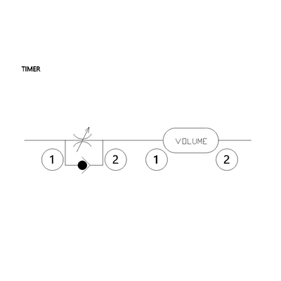 TM0-2001 NUMATROL TIMER TM SERIES ONE TIMER W/OUT BASE